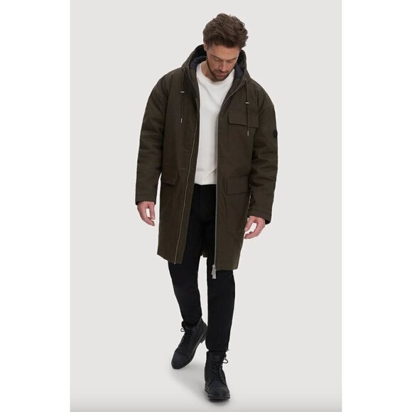 Noize Other - Noize Baker Hooded Full Zip Jacket Black Mens Size Small